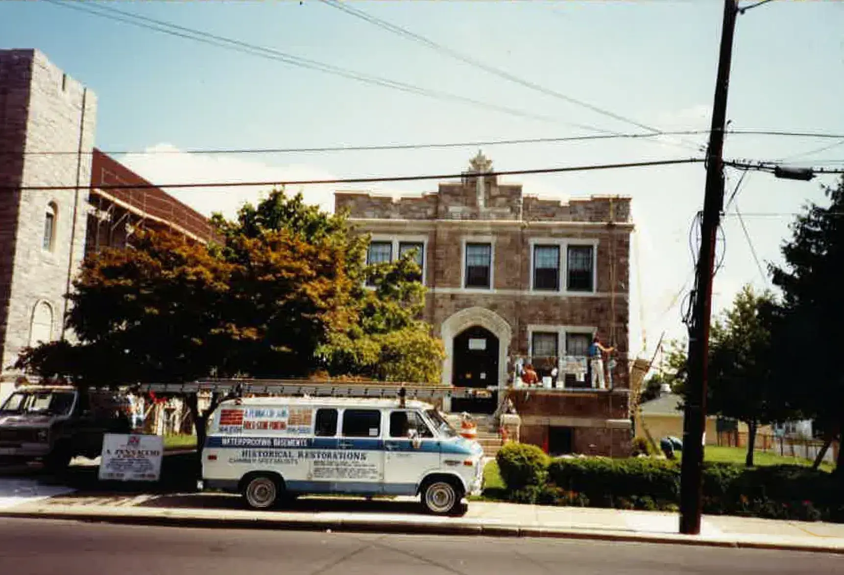 Industrial masonry and restoration project